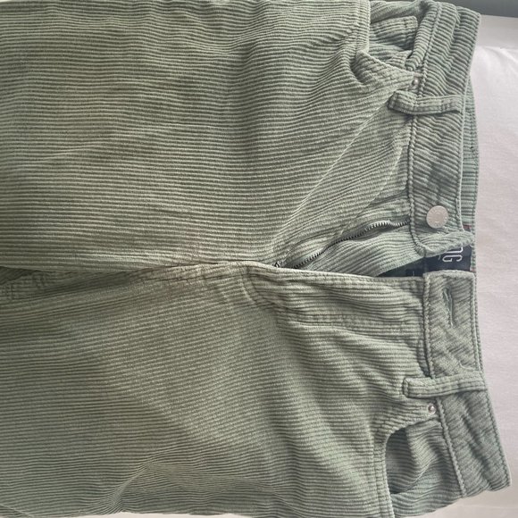 Urban Outfitters BDG Green Corduroy High Waisted Pant - Picture 2 of 6